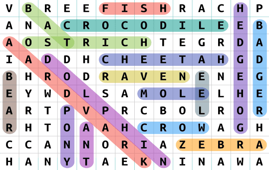 Word Search Game